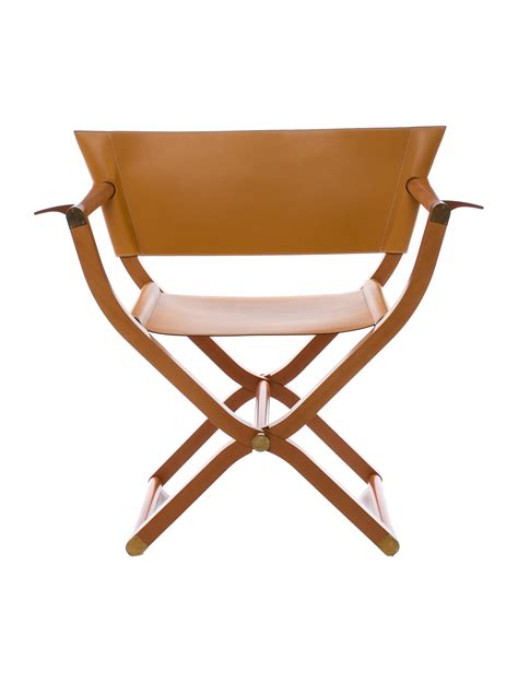 hermes leather chair